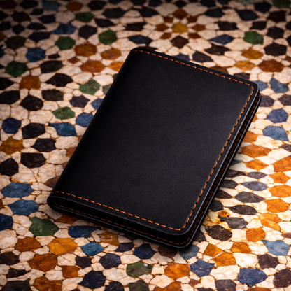 محفظة جلد طبيعي