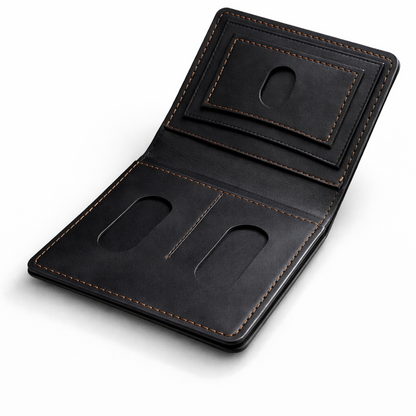 محفظة جلد طبيعي